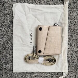 Hammitt Levy Small - Semolina Cream with Strap